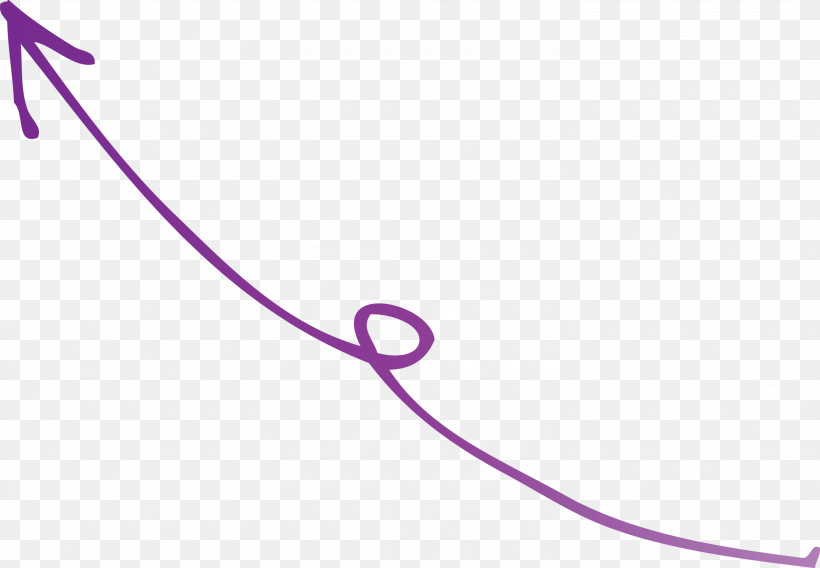 Curved Arrow, PNG, 3000x2081px, Curved Arrow, Lilac, Line, Magenta, Pink Download Free