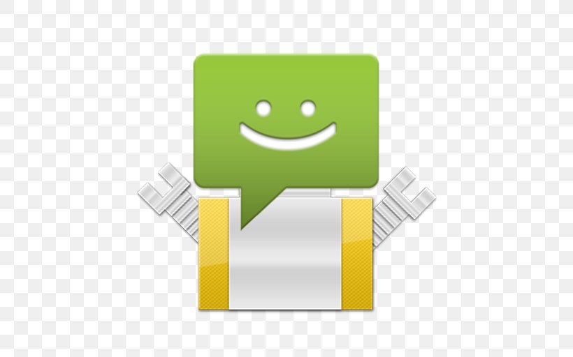 Smiley SMS, PNG, 512x512px, Smiley, Android, Animated Cartoon, Green, Sms Download Free