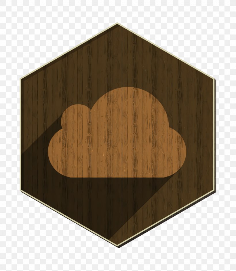 Social Media Icon, PNG, 1076x1238px, Cloud Icon, Beige, Brown, Hardwood, Hexagon Icon Download Free