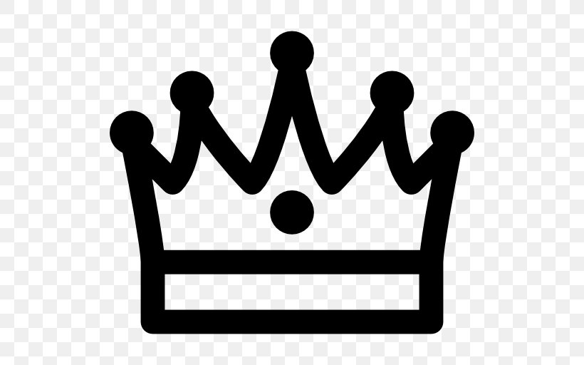 Crown, PNG, 512x512px, Crown, Area, Black And White, Communication, Human Behavior Download Free