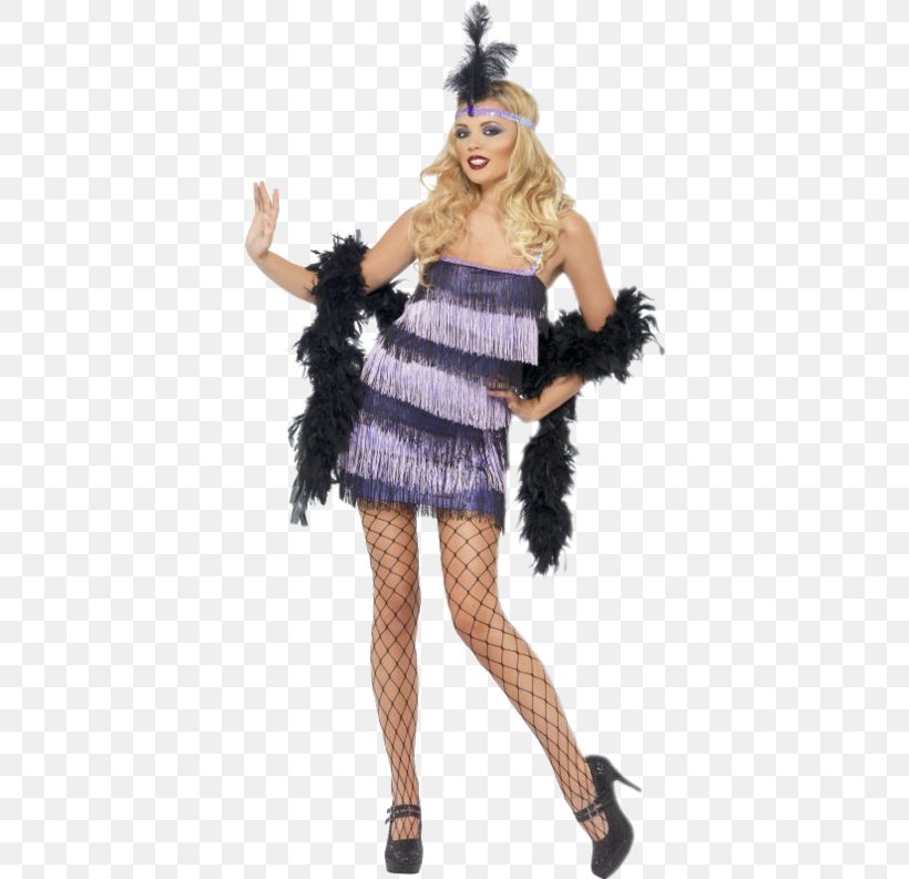 1920s Costume Party Flapper Dress, PNG, 500x793px, Costume Party, Charleston, Clothing, Clothing Accessories, Costume Download Free
