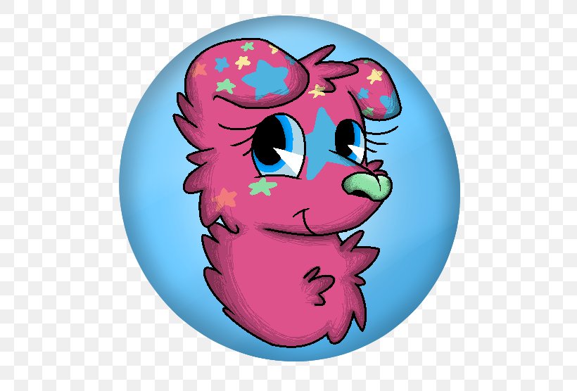Illustration Cartoon Character Animal Pink M, PNG, 500x556px, Cartoon, Animal, Character, Fiction, Fictional Character Download Free