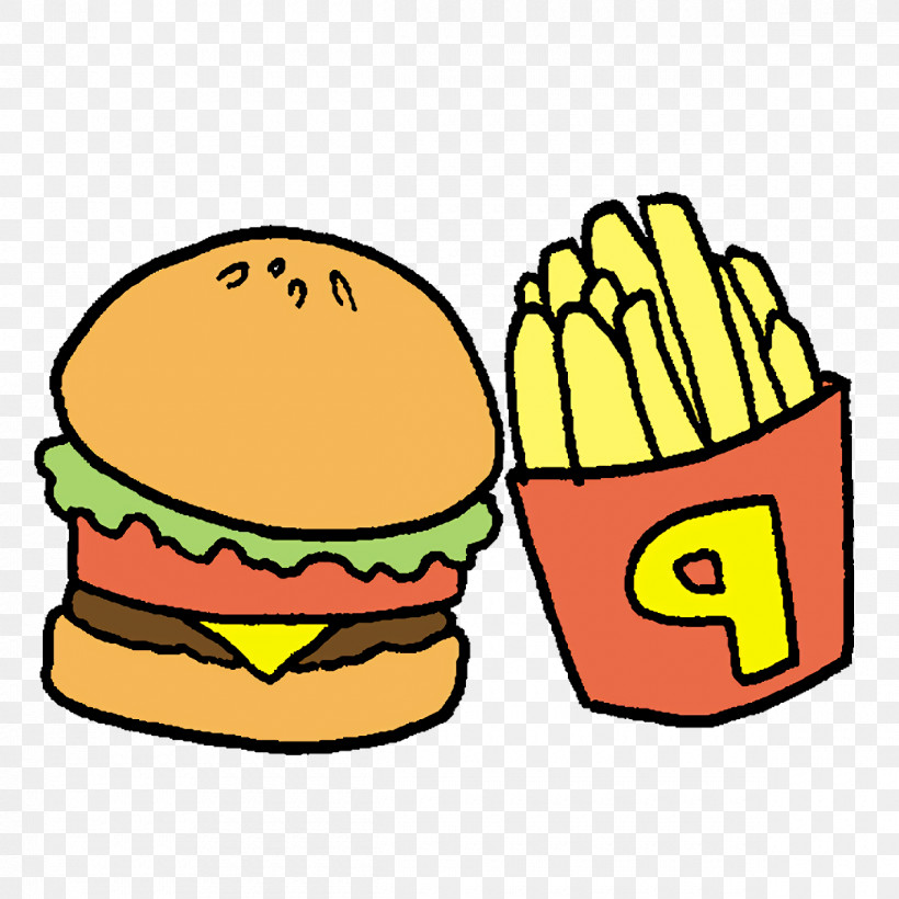 Yellow Headgear Fast Food Icon Area, PNG, 1200x1200px, Yellow, Area, Fast Food, Fast Food M, Fast Food Restaurant Download Free