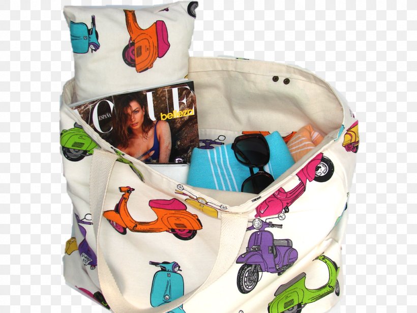 Handbag Vespa Motorcycle Beach, PNG, 1024x768px, Bag, Beach, Car, Cushion, Custom Motorcycle Download Free