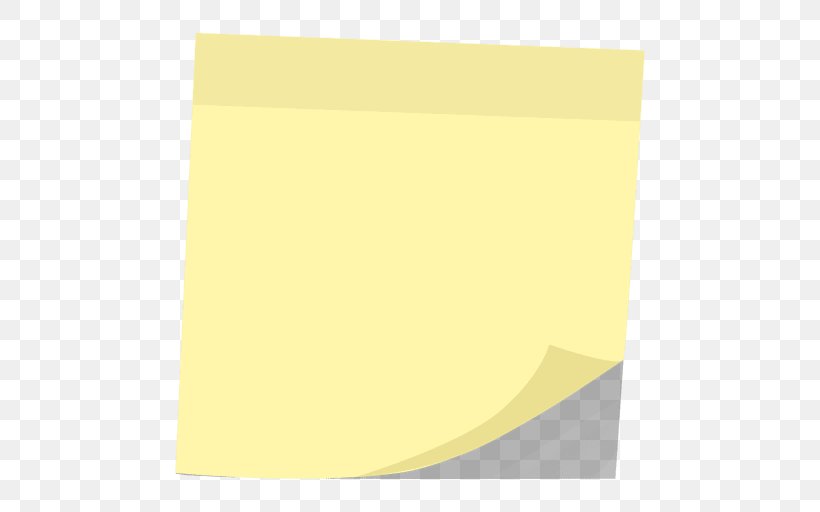 Paper Rectangle Square Yellow, PNG, 512x512px, Paper, Material, Rectangle, Yellow Download Free