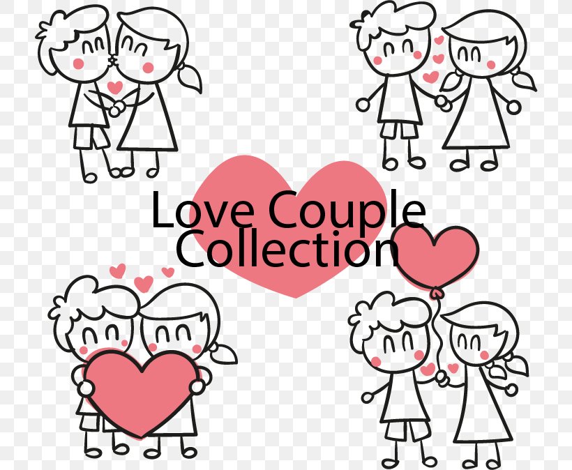 Love Couple Significant Other Illustration, PNG, 722x674px, Watercolor, Cartoon, Flower, Frame, Heart Download Free