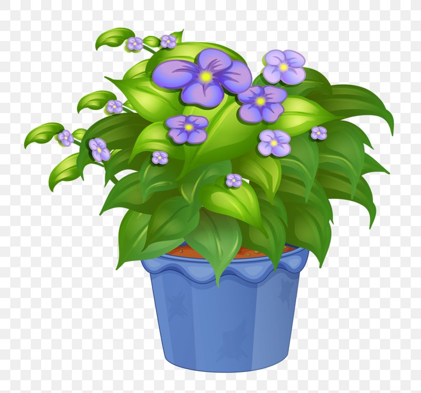 Ornamental Plant Houseplant Flowerpot, PNG, 800x765px, Ornamental Plant, Bellflower Family, Blue, Cartoon, Cut Flowers Download Free