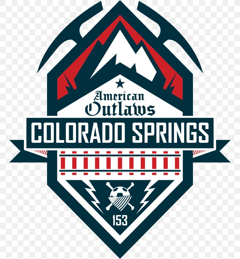 The American Outlaws United States Men's National Soccer Team Colorado Springs Organization Logo, PNG, 758x883px, American Outlaws, Area, Brand, Collaboration, Colorado Download Free