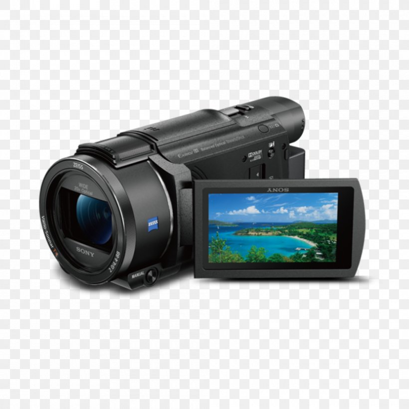 Video Cameras Camcorder 4K Resolution Handycam Zoom Lens, PNG, 1000x1000px, 4k Resolution, Video Cameras, Camcorder, Camera, Camera Lens Download Free
