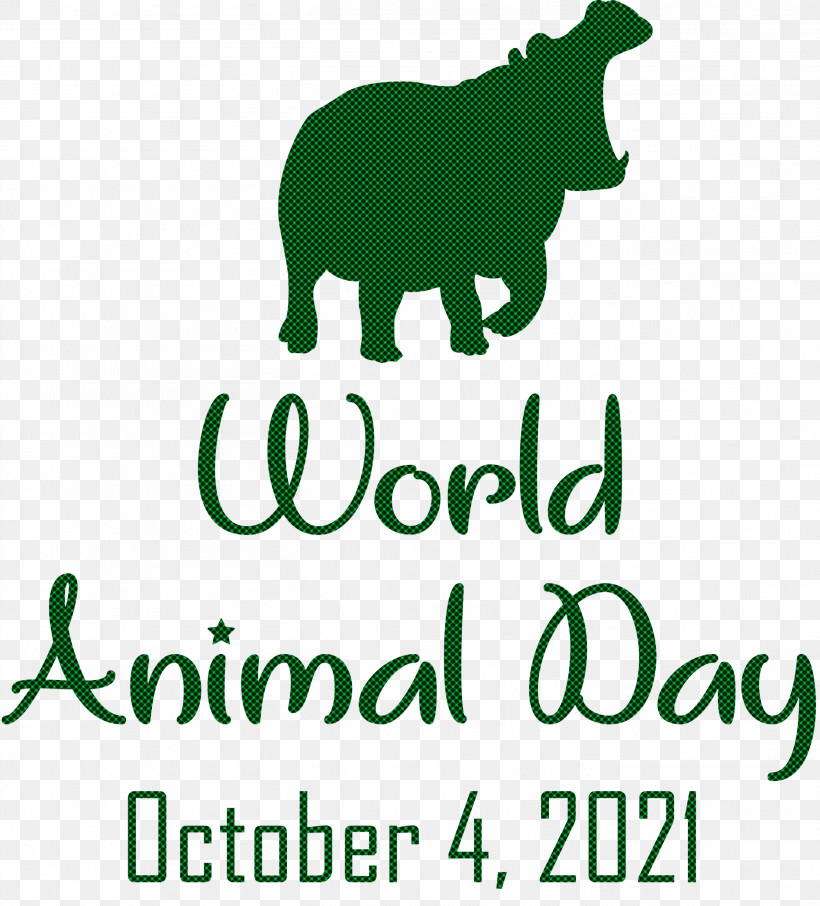 World Animal Day Animal Day, PNG, 2714x2999px, World Animal Day, Animal Day, Dog, Green, Line Download Free