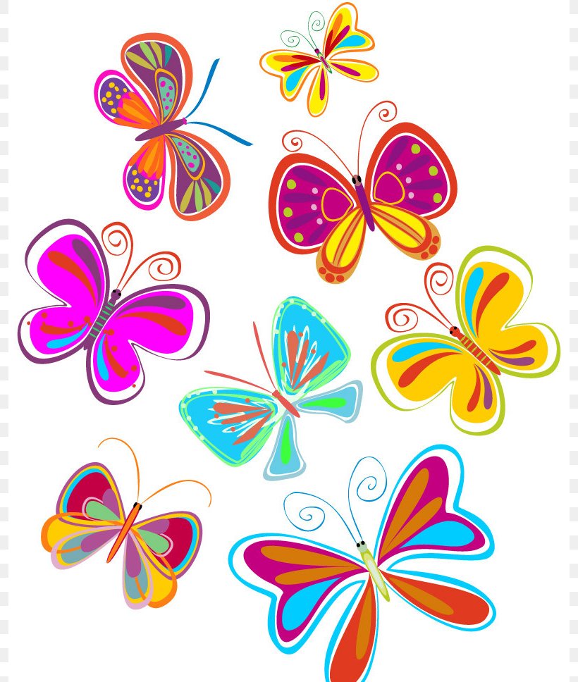 Butterfly Cartoon Clip Art, PNG, 796x968px, Butterfly, Animated Film, Arts, Cartoon, Drawing Download Free