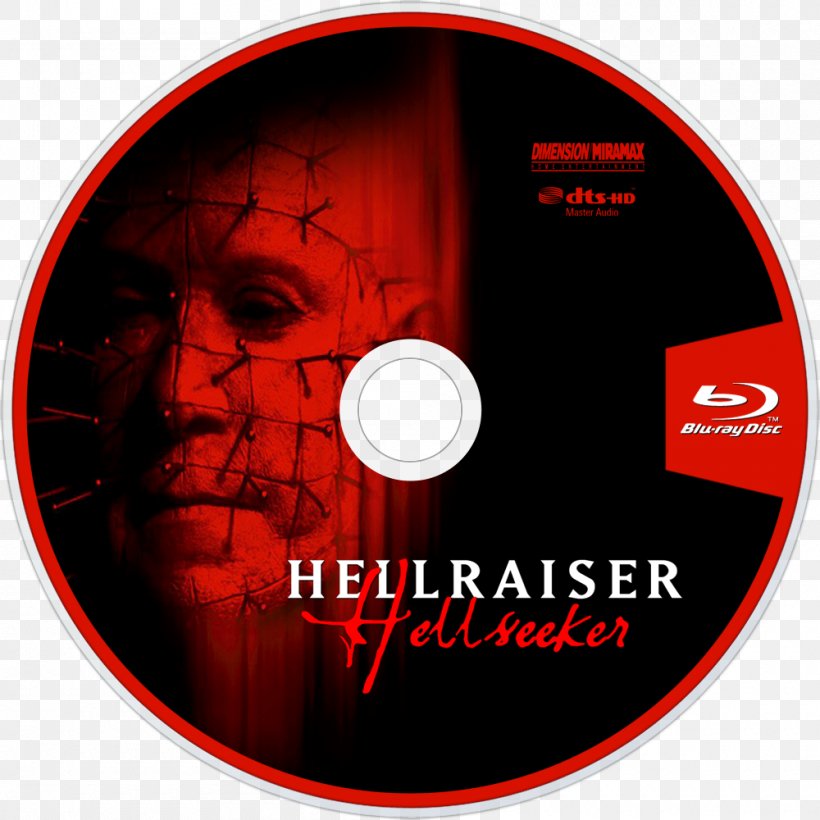 Compact Disc Blu-ray Disc Hellraiser: Hellseeker, PNG, 1000x1000px, Compact Disc, Bluray Disc, Brand, Dvd, Hellraiser Download Free