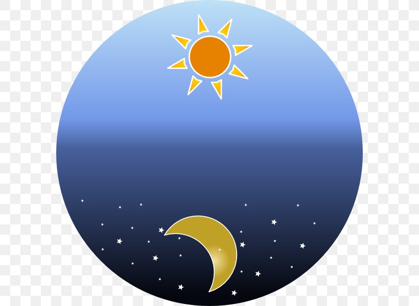 Day Night Clip Art, PNG, 600x600px, Day, Crescent, Daytime, Evening, Morning Download Free