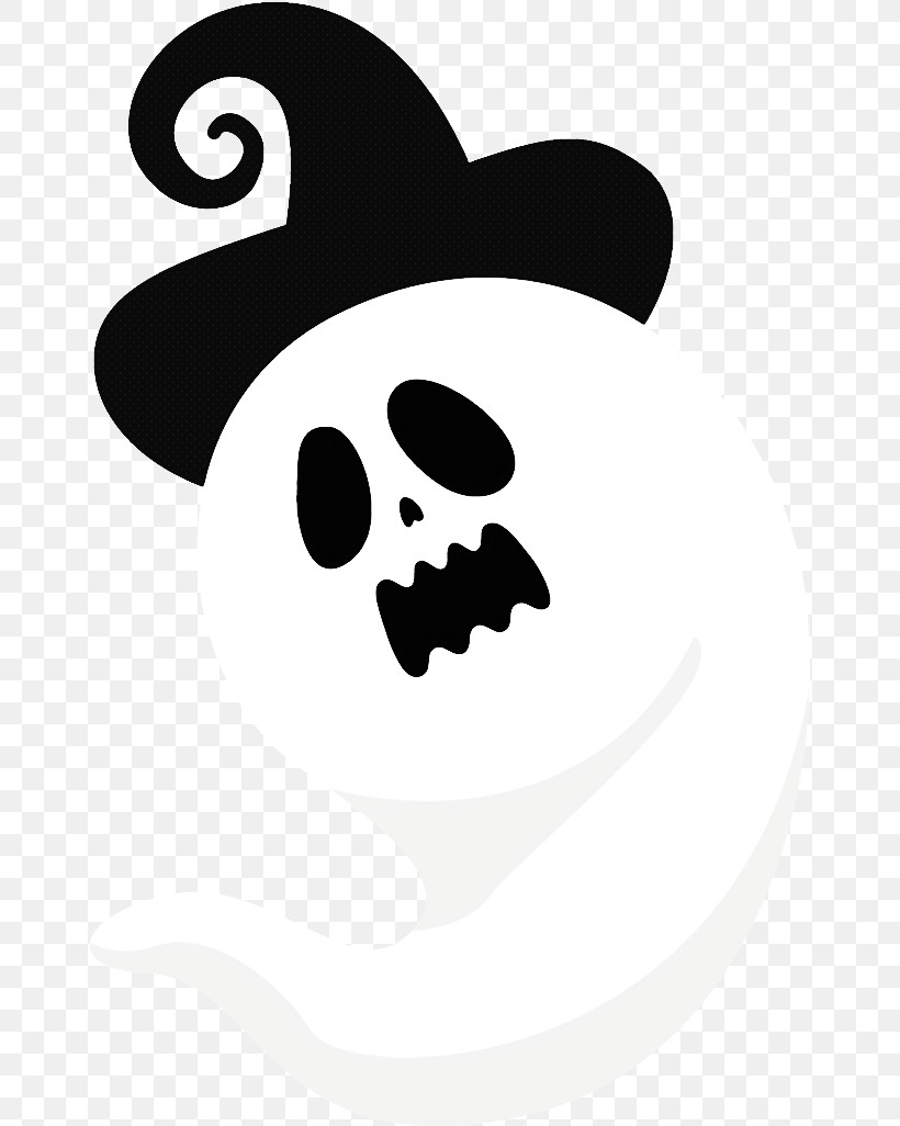 Ghost Halloween, PNG, 656x1026px, Ghost, Blackandwhite, Bone, Halloween, Head Download Free