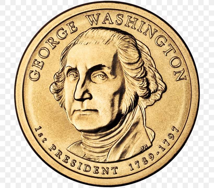 United States Dollar Presidential $1 Coin Program Dollar Coin, PNG, 720x720px, Mount Vernon, Cash, Coin, Currency, Dollar Coin Download Free