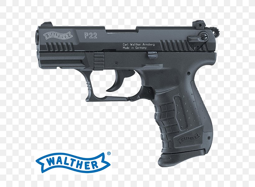 Walther P22 Gas Pistol 9mm P.A.K. 9×19mm Parabellum, PNG, 600x600px, 9mm Pak, 919mm Parabellum, Walther P22, Air Gun, Airsoft Download Free