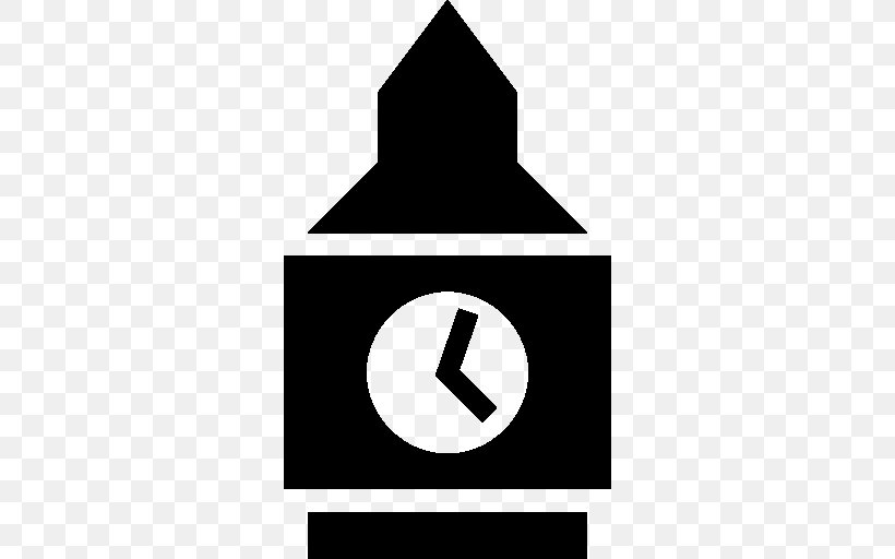 Big Ben Clock Tower, PNG, 512x512px, Big Ben, Area, Black, Black And White, Brand Download Free