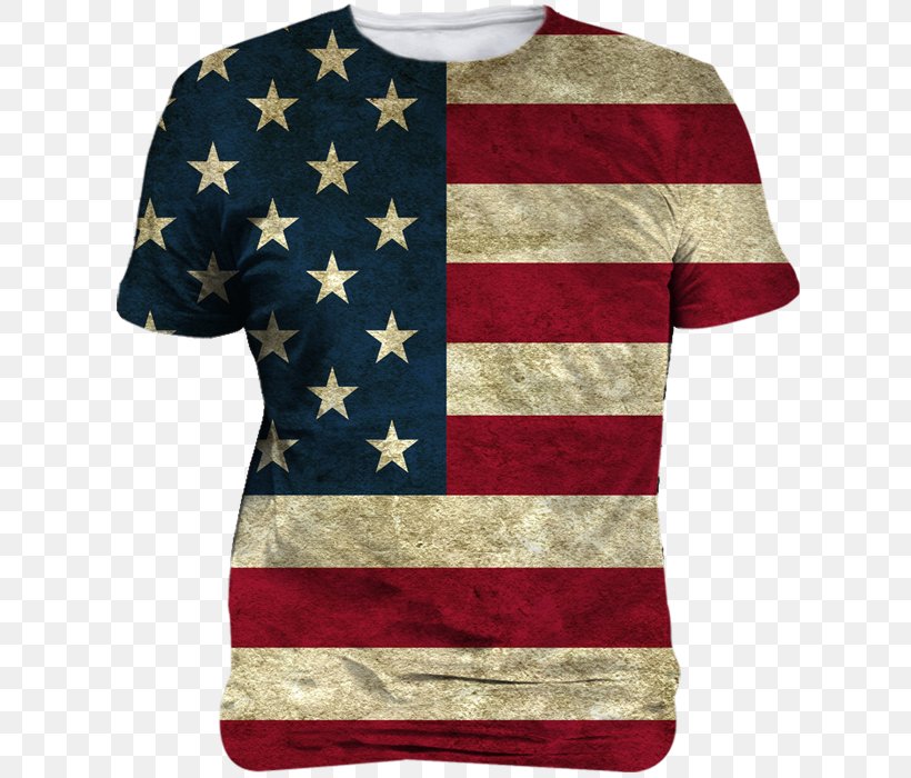 Printed T-shirt United States Hoodie, PNG, 700x700px, Tshirt, Clothing, Clothing Sizes, Flag, Flag Of The United States Download Free