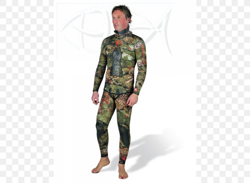 Wetsuit Spearfishing Diving Suit Camouflage Neoprene, PNG, 600x600px, Wetsuit, Beuchat, Camouflage, Clothing Accessories, Cressisub Download Free