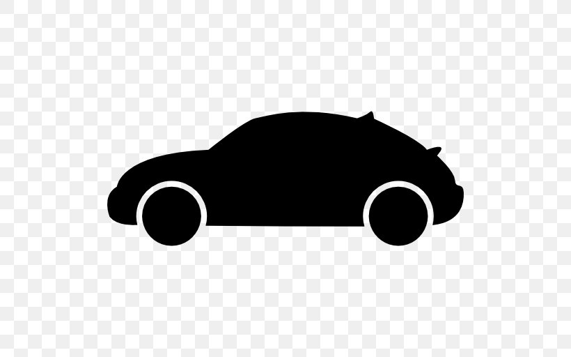 Car Hatchback Silhouette Pickup Truck, PNG, 512x512px, Car, Automotive Design, Black, Black And White, Drawing Download Free