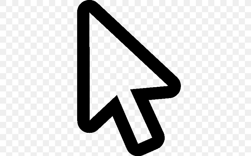 Computer Mouse Pointer Cursor, PNG, 512x512px, Computer Mouse, Black And White, Brand, Computer Monitors, Cursor Download Free