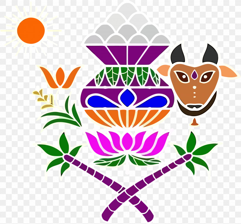 Pongal, PNG, 3000x2790px, Pongal, Flower, Geometry, Line, Mathematics Download Free