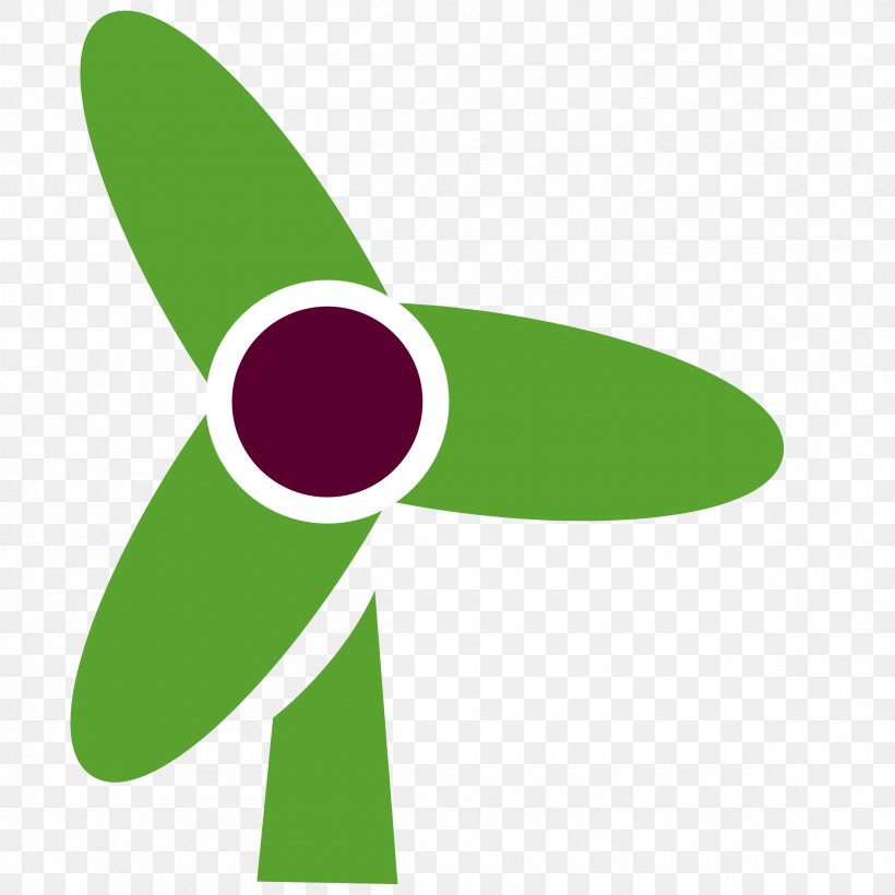 Wind Farm Wind Turbine Wind Power Windmill Clip Art, PNG, 2400x2400px, Wind Farm, Energy, Favicon, Grass, Green Download Free