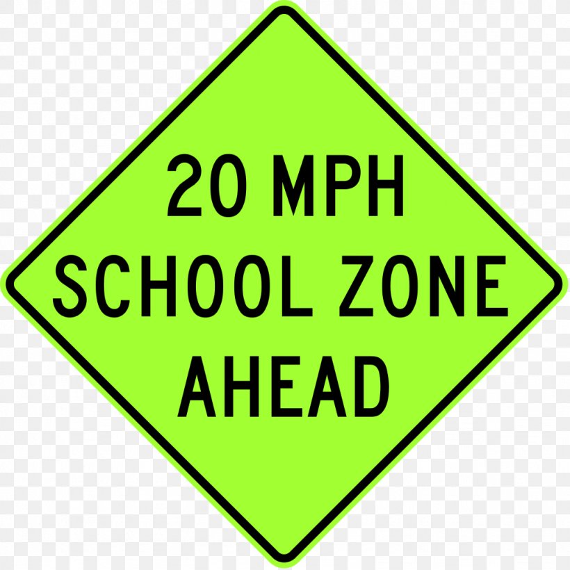 Traffic Sign School Zone Warning Sign Speed Limit, PNG, 1024x1024px, Traffic Sign, Area, Brand, Grass, Green Download Free