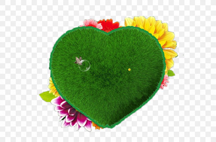 Heart Green, PNG, 1024x674px, Heart, Art, Creativity, Designer, Flower Download Free
