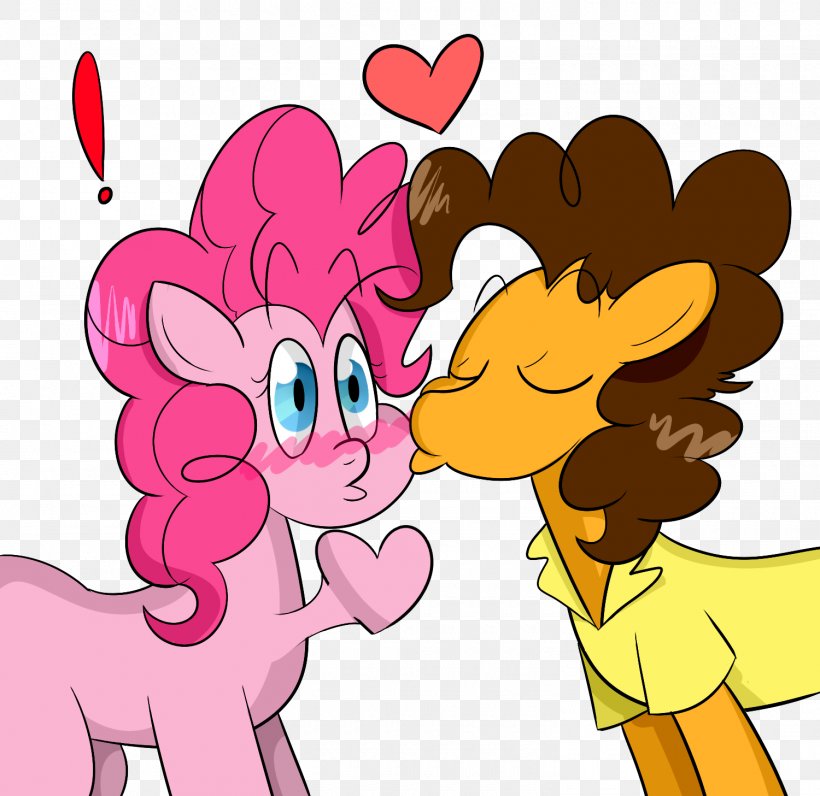 Horse Pinkie Pie DeviantArt Cartoon, PNG, 1500x1457px, Watercolor, Cartoon, Flower, Frame, Heart Download Free