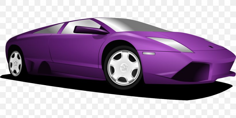 Sports Car Lamborghini Aventador Clip Art: Transportation, PNG, 1280x640px, Sports Car, Auto Racing, Automotive Design, Automotive Exterior, Brand Download Free