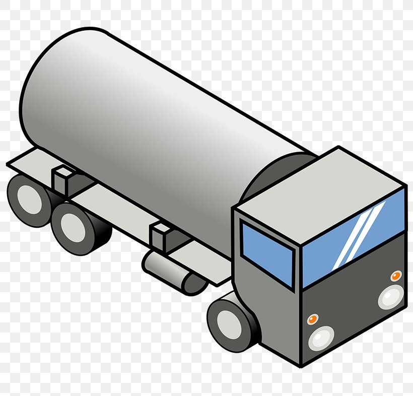 Tank Truck Fuel Tank Clip Art, PNG, 800x786px, Tank Truck, Cabin, Cylinder, Dump Truck, Fuel Download Free