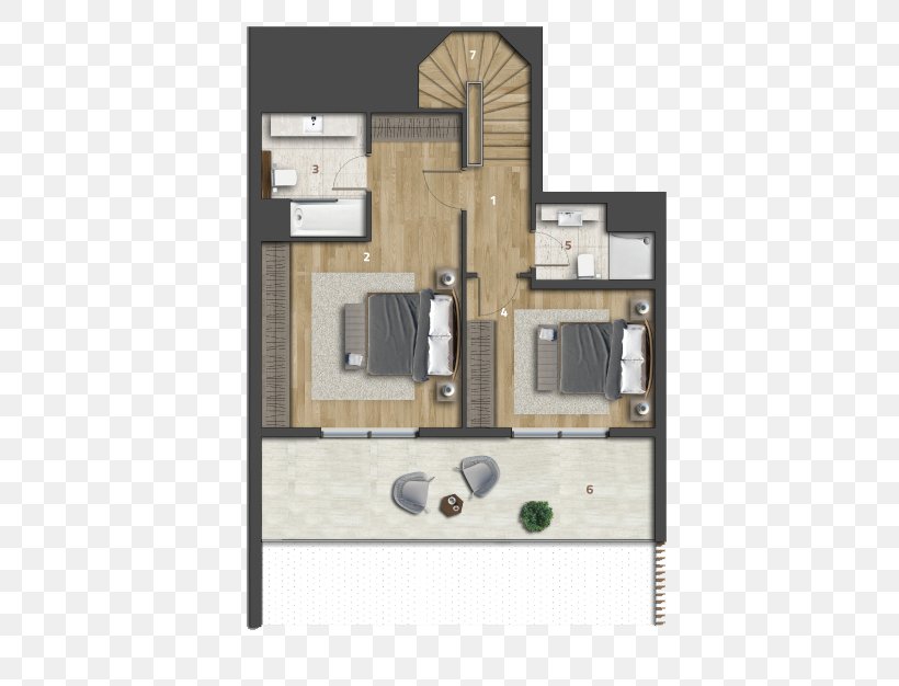 Floor Plan House Terrace Bedroom, PNG, 548x626px, Floor Plan, Balcony, Bathroom, Bedroom, Duplex Download Free