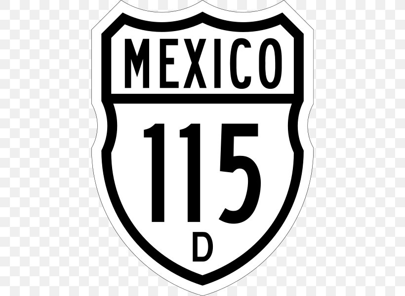 Mexican Federal Highway 57 Mexican Federal Highway 16 Mexican Federal Highway 113 Mexican Federal Highway 15 Road, PNG, 450x600px, Mexican Federal Highway 57, Area, Black And White, Brand, Controlledaccess Highway Download Free