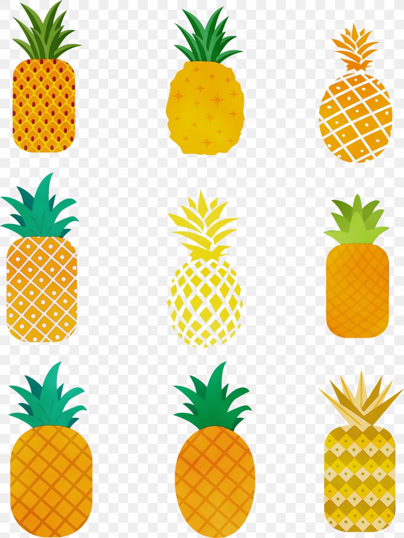 Pineapple, PNG, 2254x3000px, Watercolor, Ananas, Food, Fruit, Natural Foods Download Free