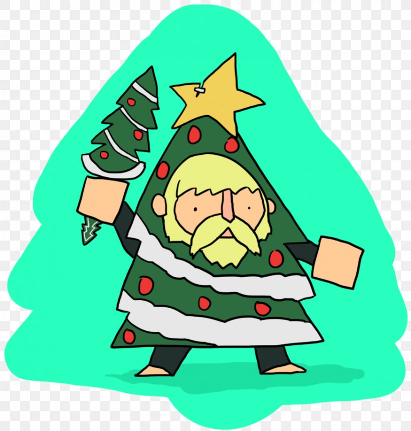 Christmas Tree Christmas Ornament Clip Art, PNG, 873x916px, Christmas Tree, Art, Artwork, Cartoon, Character Download Free