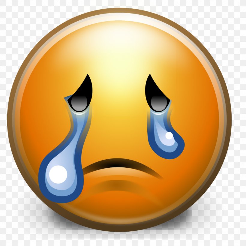 Clip Art Image Crying JPEG Smiley, PNG, 1024x1024px, Crying, Emoticon, Free Software, Orange, Smile Download Free