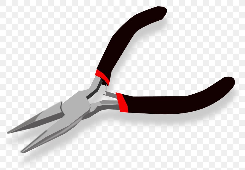 Needle-nose Pliers Clip Art, PNG, 800x568px, Pliers, Diagonal Pliers, Display Resolution, Hardware, Image Resolution Download Free
