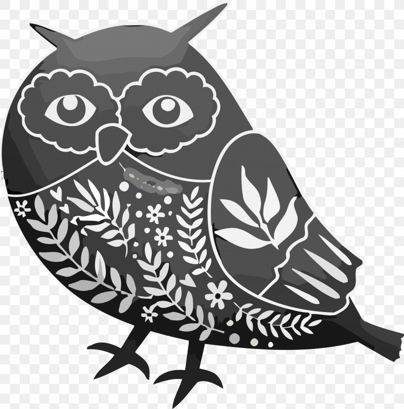 Owl Bird Eastern Screech Owl Bird Of Prey Screech Owl, PNG, 2693x2731px, Cartoon Owl, Beak, Bird, Bird Of Prey, Branch Download Free
