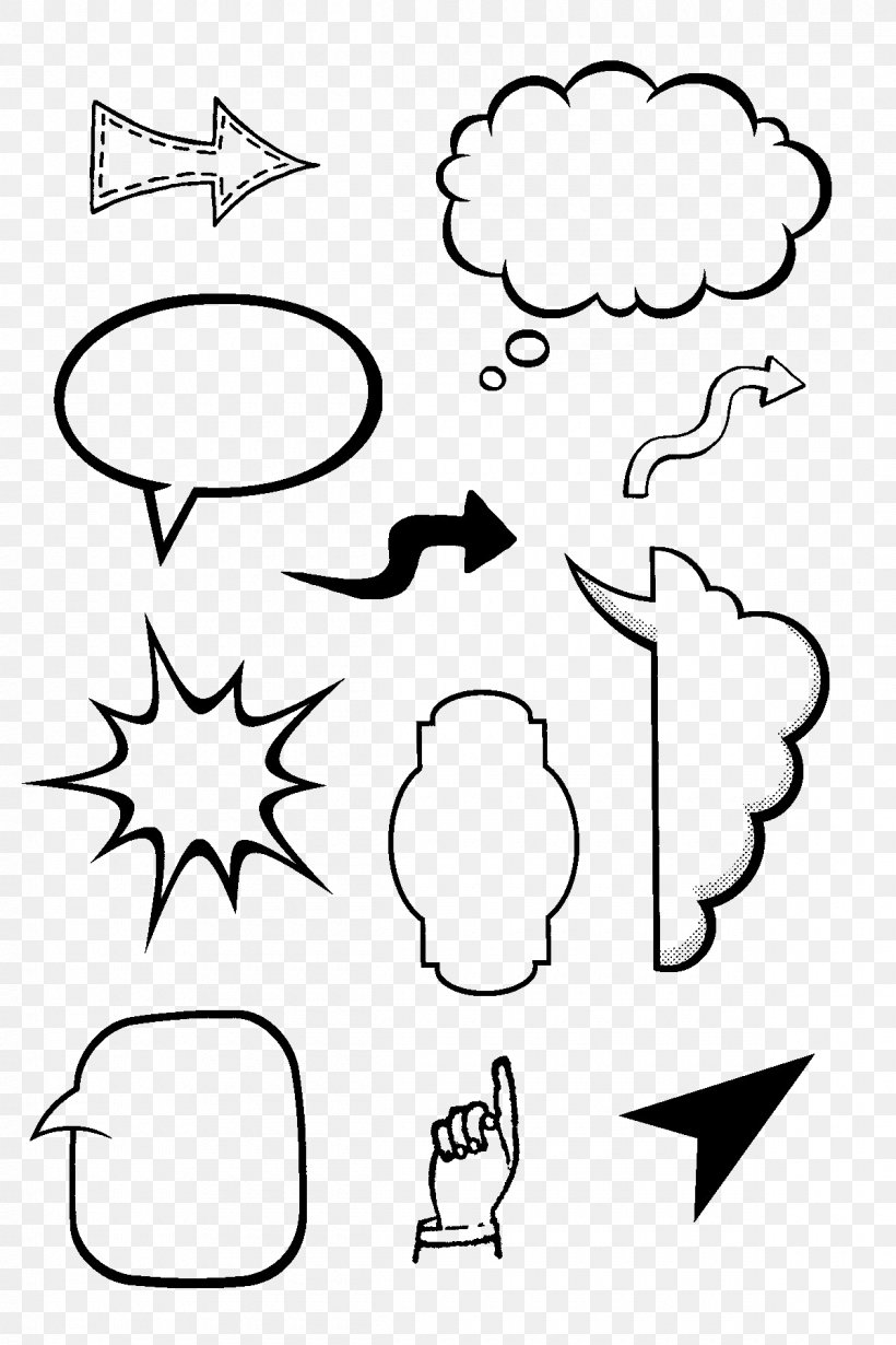 Speech Balloon Clip Art Text, PNG, 1200x1800px, Speech Balloon, Black White M, Blackandwhite, Bubble, Comics Download Free