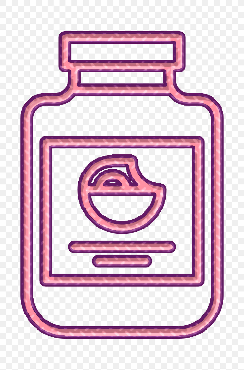 Supermarket Icon Mayonnaise Icon Jar Icon, PNG, 820x1244px, Supermarket Icon, Jar Icon, Line, Mayonnaise Icon, Pink Download Free