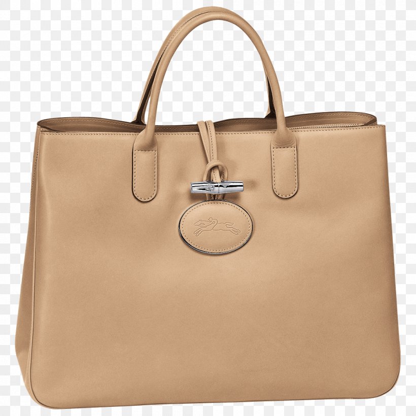 Tote Bag Leather Handbag Longchamp, PNG, 1050x1050px, Tote Bag, Bag, Beige, Boutique, Brand Download Free