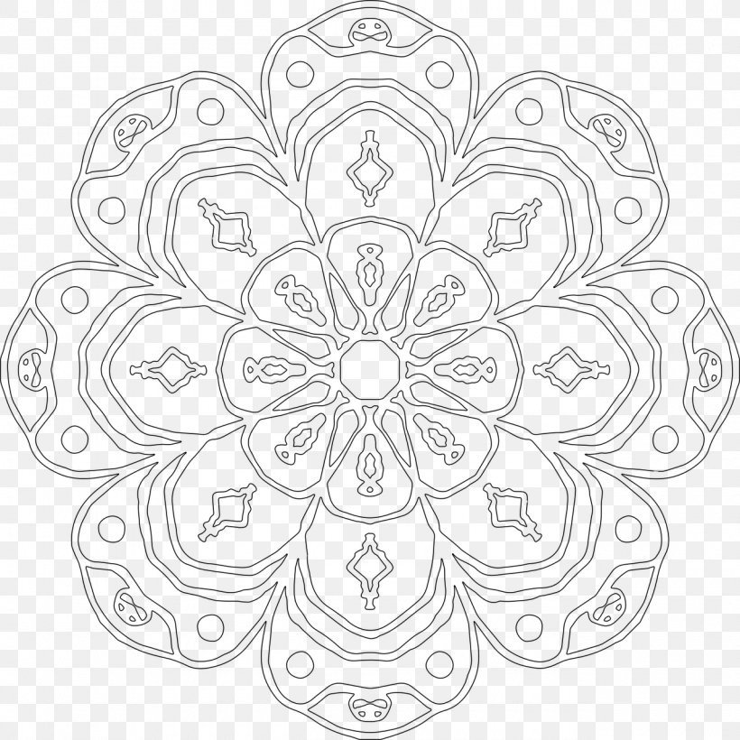 Coloring Book Paper Art, PNG, 1280x1280px, Coloring Book, Area, Art, Artwork, Black And White Download Free