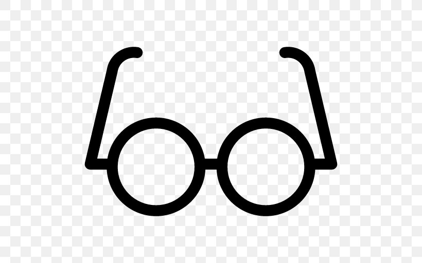 Glasses, PNG, 512x512px, Glasses, Area, Black And White, Corrective Lens, Eyewear Download Free