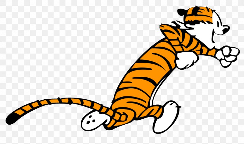 Calvin And Hobbes Cartoon Comic Strip, PNG, 1056x624px, Calvin And Hobbes, Animal Figure, Artwork, Big Cat, Big Cats Download Free