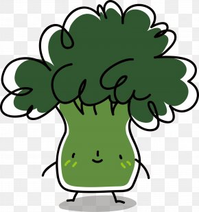 Cartoon Cauliflower - Cauliflower Broccoli Vegetable PNG