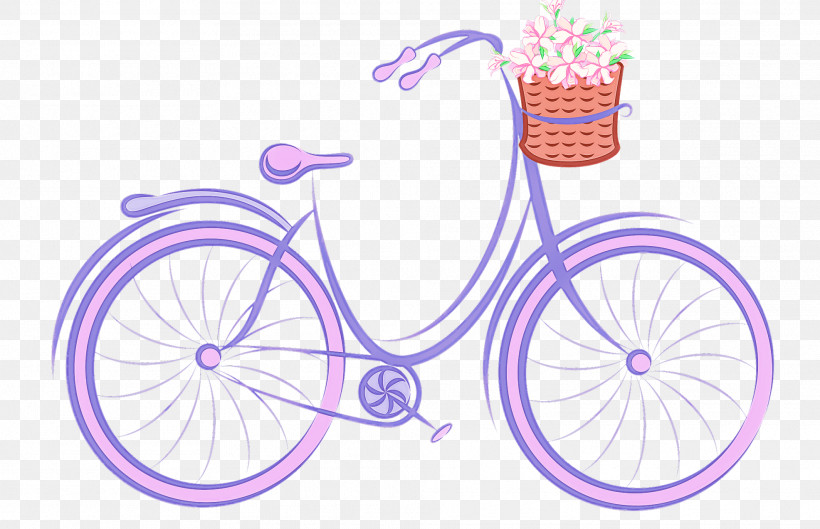 Lavender, PNG, 1972x1273px, Bicycle Wheel, Bicycle, Bicycle Accessory, Bicycle Fork, Bicycle Frame Download Free