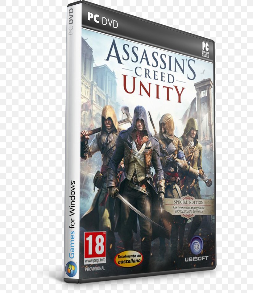 Assassin's Creed Unity Assassin's Creed Syndicate PC Game Assassin's Creed III: Liberation, PNG, 620x950px, Pc Game, Action Figure, Actionadventure Game, Battlefield, Computer Download Free