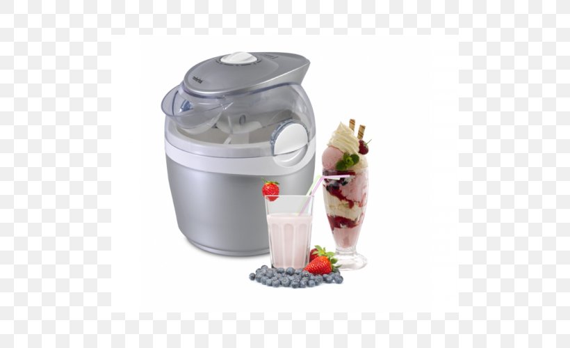 Blender Trebs Comfortice 21134 Ice Cream Makers Mixer Soy Milk Makers, PNG, 500x500px, Blender, Food, Food Processor, Home Appliance, Ice Cream Makers Download Free