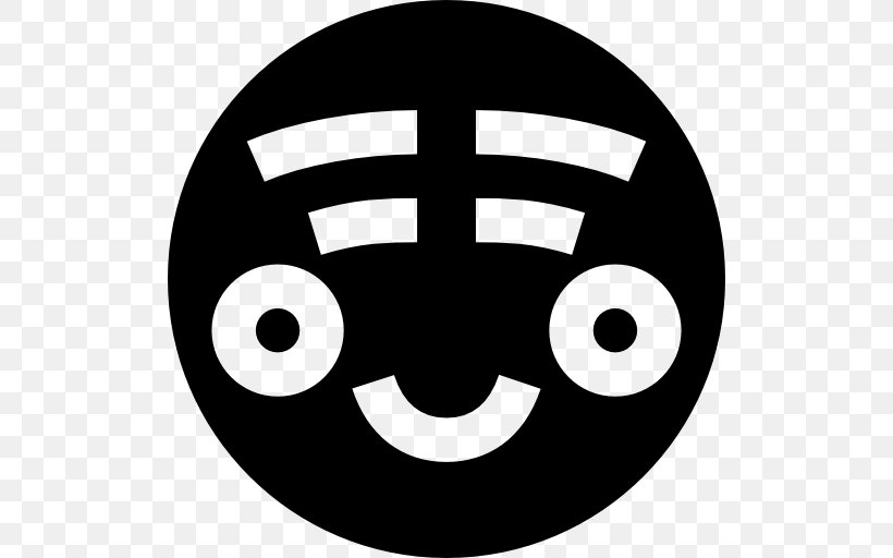 Smiley Car Emoticon Symbol, PNG, 512x512px, Smiley, Black And White, Car, Embarrassment, Emoji Download Free